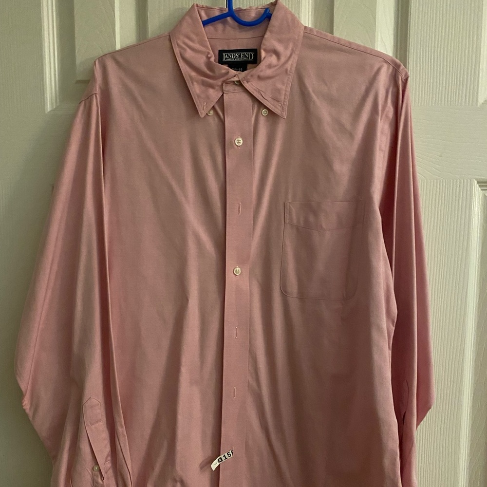 LANDS’END men’s Casual long sleeve shirt.